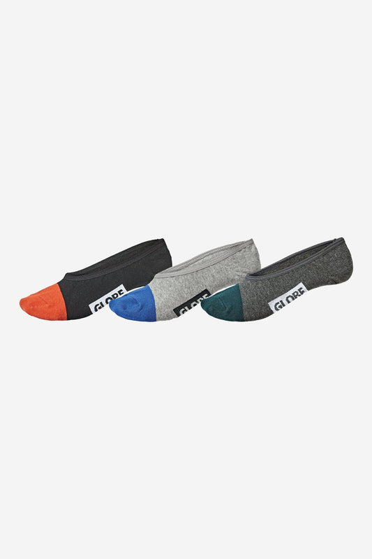 Globe Brand Ellis Invisible Sock 5 Pack - Assorted