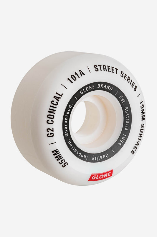 Globe Brand G2 Conical Street Wheel - White/Essential