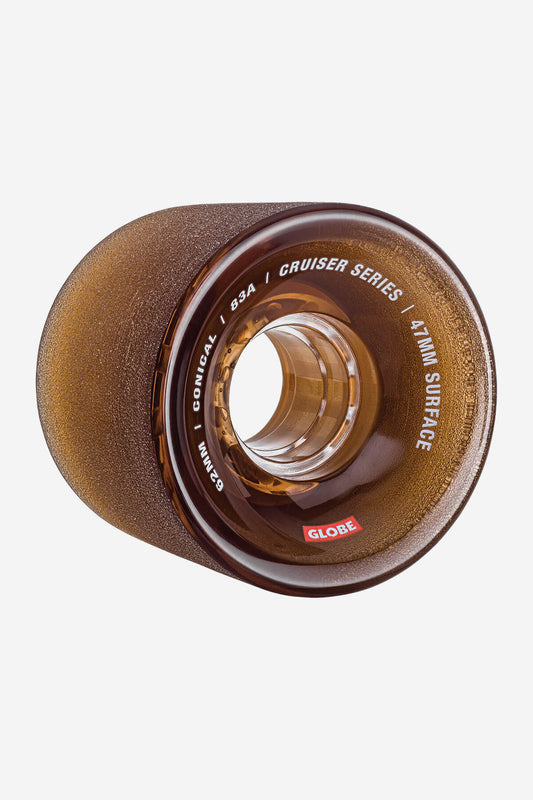 Globe Brand Conical Cruiser Wheel - Clear Coffee