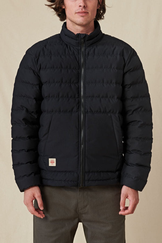 Globe Brand Prime Down Jacket - BLACK