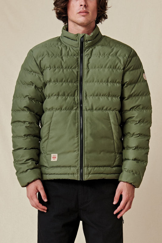 Globe Brand Prime Down Jacket - Olive