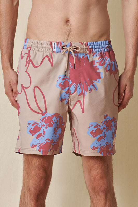 Globe Brand Dreamin' Wild Poolshort - Dune