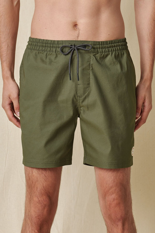 Globe Brand Clean Swell Poolshort - Olive