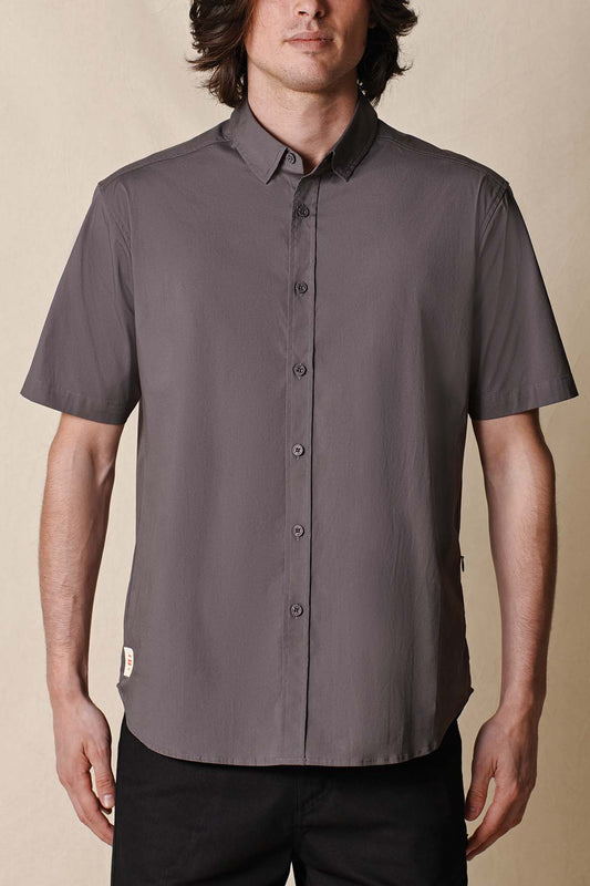 Globe Brand Foundation S/S Shirt - Titanium