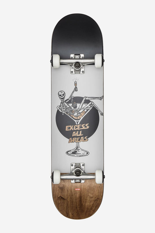 Globe Brand G1 Excess - White/Brown