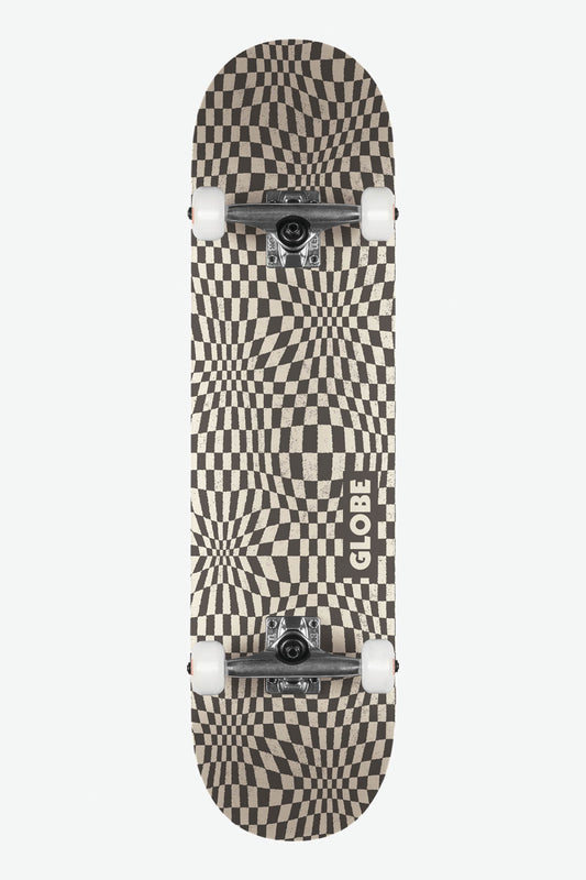Globe Brand G0 Checked Out - Black/Off-White