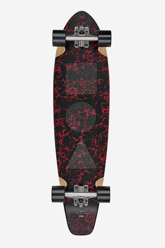 Globe Brand The All-Time - Red Marble Stack