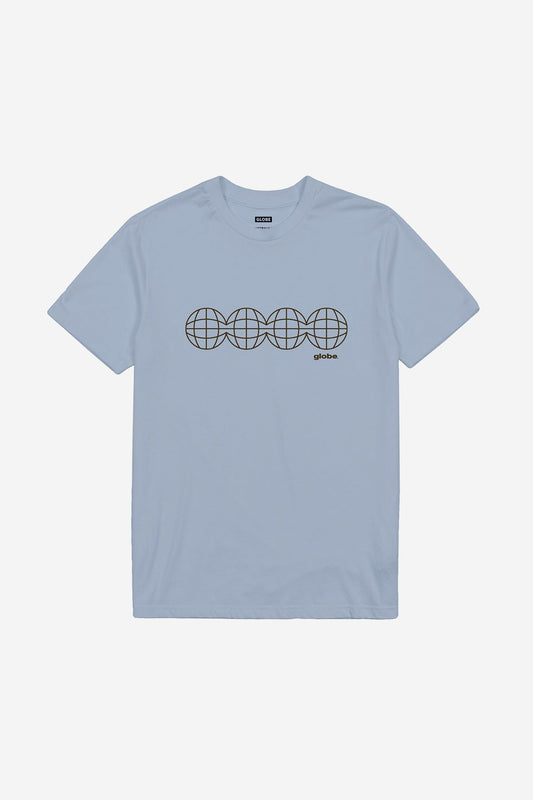 Globe Brand Origin Tee - CELESTIAL BLUE